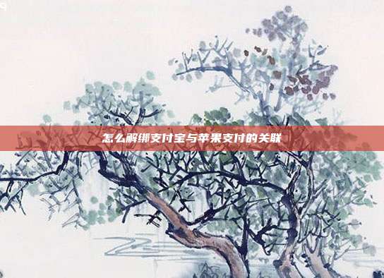 怎么解绑支付宝与苹果支付的关联