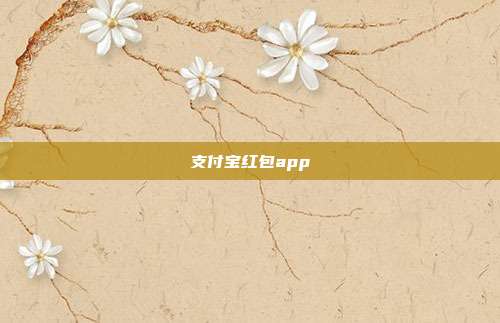支付宝红包app