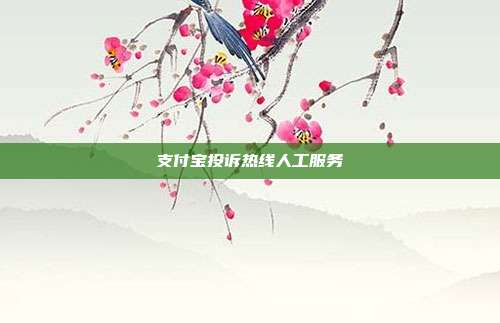 支付宝投诉热线人工服务