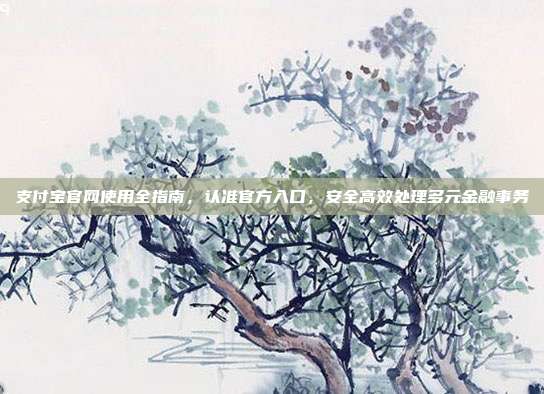 支付宝官网使用全指南，认准官方入口，安全高效处理多元金融事务