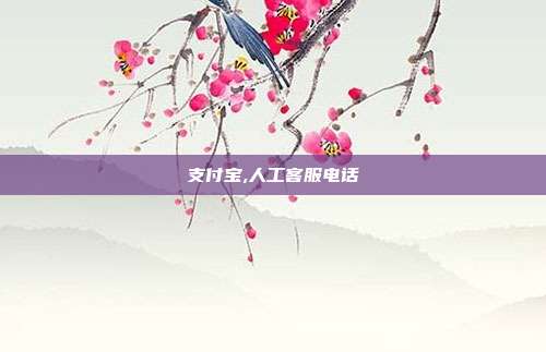 支付宝,人工客服电话