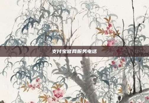 支付宝官网服务电话