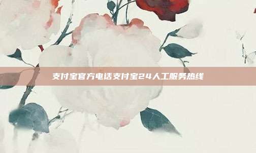 支付宝官方电话支付宝24人工服务热线