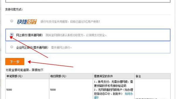 网银支付是什么意思?